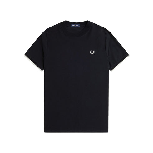Fred Perry T-shirt T-shirt Uomo girocollo Tipped Cuff S - Francavilla Moda